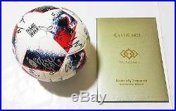 Euro 2016 PORTUGAL Squad Signed Match Ball Semi-Final Edition v Wales withCOA