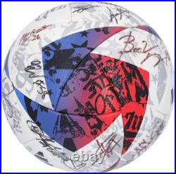 FC Cincinnati Signed Match-Used Soccer Ball from 2023 Season with20 Autos AE38381