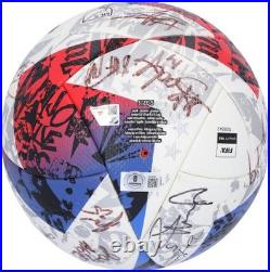 FC Cincinnati Signed Match-Used Soccer Ball from 2023 Season with20 Autos AE38381