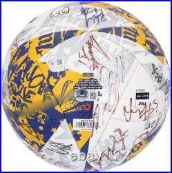 FC Cincinnati Signed Match-Used Soccer Ball from 2023 Season with20 Autos AE38386 FC Cincinnati Signed Match-Used Soccer Ball from 2023 Season with20 Autos AE38386