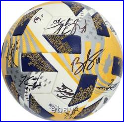 FC Dallas Autographed Match-Used Soccer Ball from the 2021 MLS Season