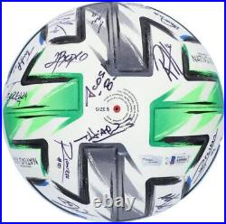 FC Dallas Signed MU Soccer Ball from 2020 MLS Season with 26 Signatures A49094