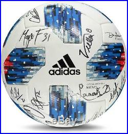 FC Dallas Signed MU Soccer Ball from the 2018 MLS Season & 21 Signatures