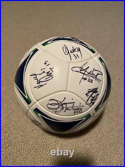 FC Dallas Signed Match Ball With 25 Signatures