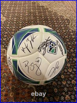 FC Dallas Signed Official Match Ball 26 Signatures Obtained At Team Event