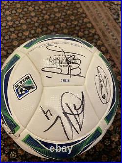 FC Dallas Signed Official Match Ball 26 Signatures Obtained At Team Event