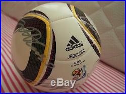 FIFA 2010 Ballon Adidas Jabulani Signé par l'équipe de Football d'Italie Rare