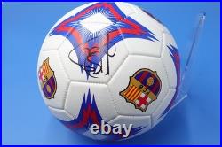 Fanatics Underwraps Patrick Kluivert Autographed FCB Soccer Ball Auto Autograph