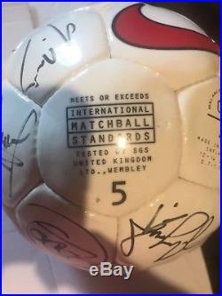 Fc Barcelona signed ball 1997/1998