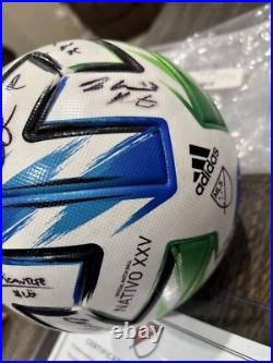 Fc Dallas Match-Used Soccer Ball 2020 MLS Auto COA Ricardo Pepi Team Signed