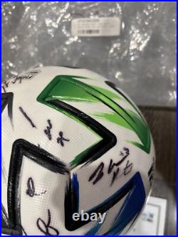 Fc Dallas Match-Used Soccer Ball 2020 MLS Auto COA Ricardo Pepi Team Signed