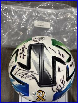 Fc Dallas Match-Used Soccer Ball 2020 MLS Auto COA Ricardo Pepi Team Signed
