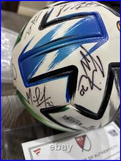 Fc Dallas Match-Used Soccer Ball 2020 MLS Auto COA Ricardo Pepi Team Signed