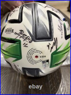 Fc Dallas Match-Used Soccer Ball 2020 MLS Auto COA Ricardo Pepi Team Signed
