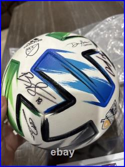 Fc Dallas Match-Used Soccer Ball 2020 MLS Auto COA Ricardo Pepi Team Signed