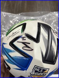 Fc Dallas Match-Used Soccer Ball 2020 MLS Auto COA Ricardo Pepi Team Signed