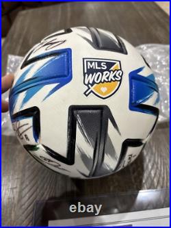 Fc Dallas Match-Used Soccer Ball 2020 MLS Auto COA Ricardo Pepi Team Signed Fc Dallas Match-Used Soccer Ball 2020 MLS Auto COA Ricardo Pepi Team Signed