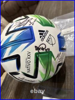 Fc Dallas Match-Used Soccer Ball 2020 MLS Auto COA Ricardo Pepi Team Signed