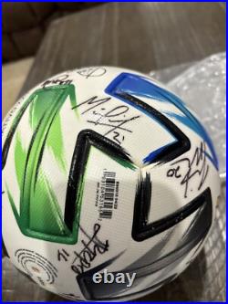 Fc Dallas Match-Used Soccer Ball 2020 MLS Auto COA Ricardo Pepi Team Signed