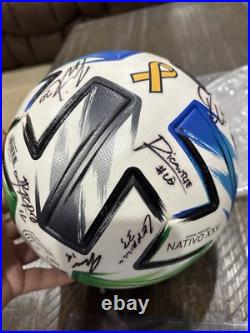 Fc Dallas Match-Used Soccer Ball 2020 MLS Auto COA Ricardo Pepi Team Signed