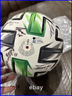 Fc Dallas Match-Used Soccer Ball 2020 MLS Auto COA Ricardo Pepi Team Signed