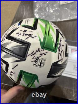 Fc Dallas Match-Used Soccer Ball 2020 MLS Auto COA Ricardo Pepi Team Signed