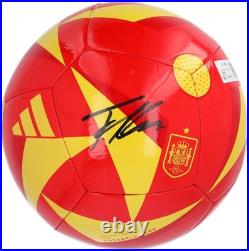Fermin Lopez Spain FC Autographed Adidas Spain Club Soccer Ball Fermin Lopez Spain FC Autographed Adidas Spain Club Soccer Ball