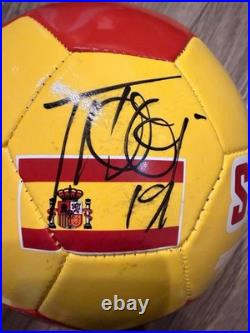 Fernando Llorente Signed Soccer Ball Spanish National Team/ Athletic Bilbao