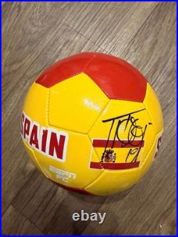 Fernando Llorente Signed Soccer Ball Spanish National Team/ Athletic Bilbao