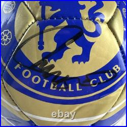Fernando Torres Autograph Futbol, Soccer Ball, Chelsea FC Champions League