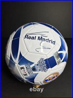 Florentino Perez Signed Real Madrid Soccer Ball PSA AL45305
