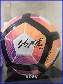 Football Soccer Ball Signed Gigi Buffon Juventus Italy COA Included
