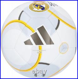 Franco Mastantuono Real Madrid CF Autographed adidas Grey & Yellow Soccer Ball