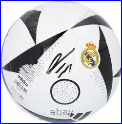 Franco Mastantuono Real Madrid CF Autographed adidas Logo Soccer Ball