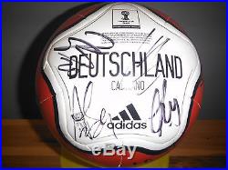 GERMANY WORLD CUP 2014 CHAMPIONS SIGNED ADIDAS BALL Deutsche Fussball Mannschaft