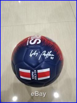 G. Buffon signed soccer ball