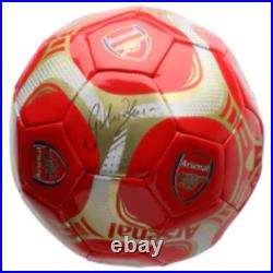 Gabriel Jesus Signed Arsenal Logo Soccer Ball (JSA)
