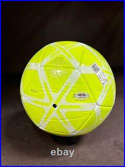 Gabriel Martinelli Signed Soccer Ball Arsenal PSA AO17283