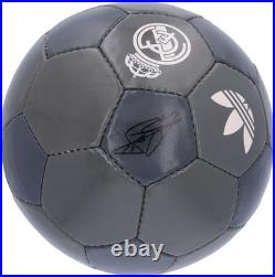 Gareth Bale Real Madrid Autographed Black Soccer Ball