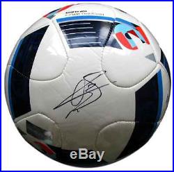 Gareth Bale Signed Adidas Euro 2016 Soccer Ball Icons