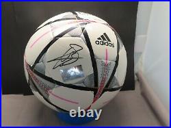 Gareth Bale Signed Adidas UEFA Champions League Soccer Ball Real Madrid JSA COA