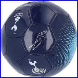 Gareth Bale Tottenham Hotspur Autographed Blue Soccer Ball