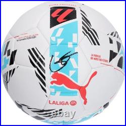 Gavi Barcelona Autographed 2024-25 La Liga Puma Soccer Ball