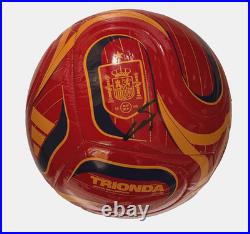 Gavi Signed Adidas Spain Soccer Ball Beckett Authenticated