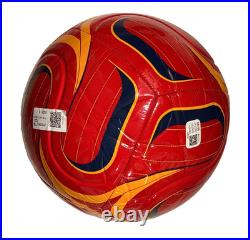 Gavi Signed Adidas Spain Soccer Ball Beckett Authenticated