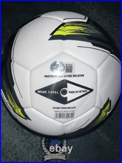 Gerard Pique Signed Official Soccer Ball FC Barcelona Legend Beckett