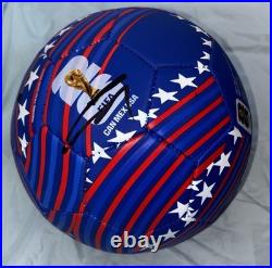 Gio Reyna Signed 2026 World Cup Soccer Ball USMNT USA With Proof