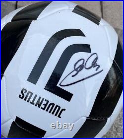 Giorgio Chiellini Signed Juventus Soccer Ball