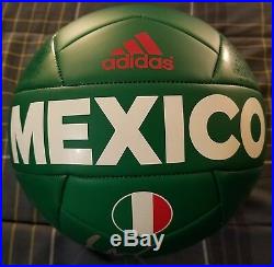 Giovani Dos Santos (Mexico) Signed Adidas Soccer Ball Size 5. JSA CERTIFIED