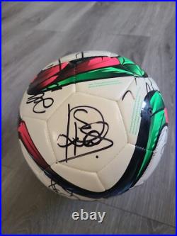 Global Legends Series Signed soccer Ball